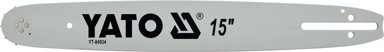 TOYA Vodilica lanca za motorne pile 15" 0,325"U YT-84934, srebrna